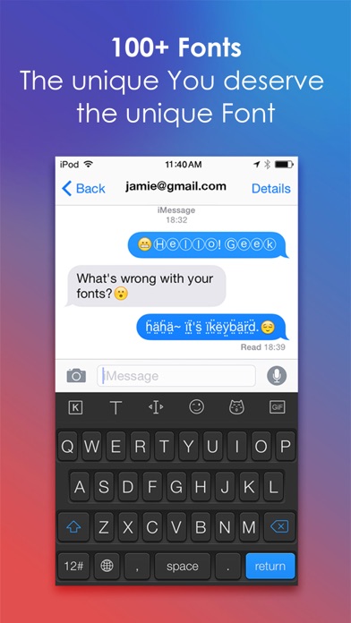 iKeyboard -Cool Keyboard Theme screenshot 3