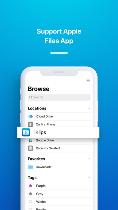 iKlips screenshot 1