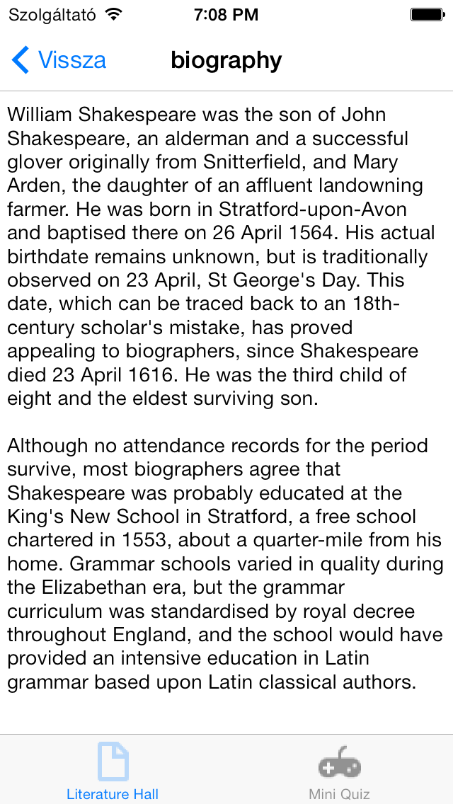 iLiterature screenshot 2