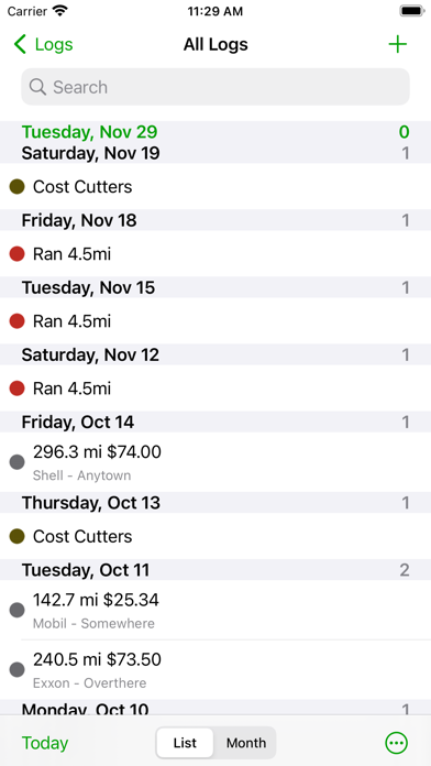 iLogger screenshot 4