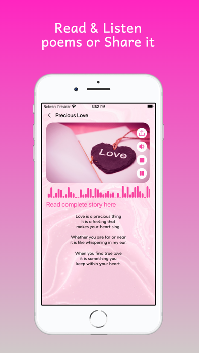 iLove Poems screenshot 2