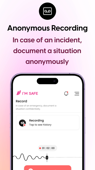 I'M SAFE - Safety Network screenshot 1