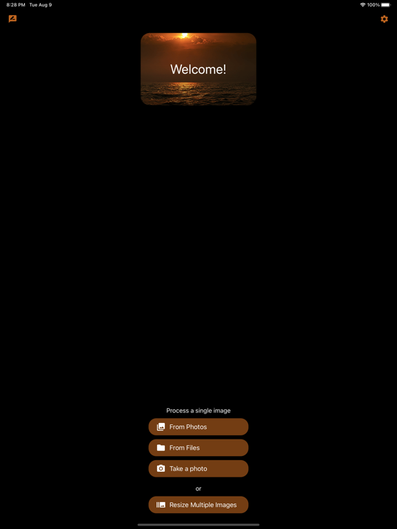 Image resizer, converter iSize screenshot 10