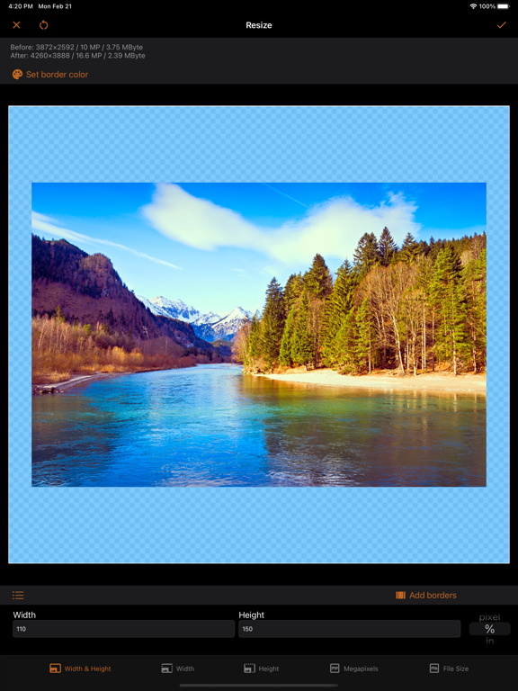 Image resizer, converter iSize screenshot 8