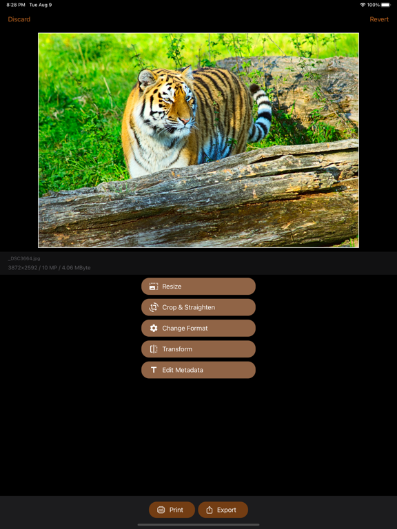 Image resizer, converter iSize screenshot 9