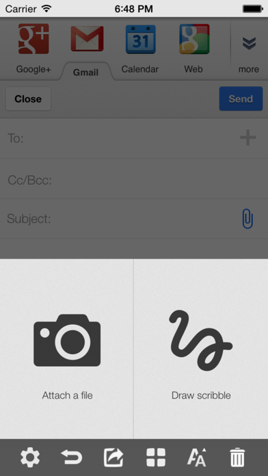 iMailG screenshot 1