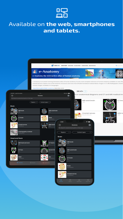 IMAIOS e-Anatomy screenshot 1