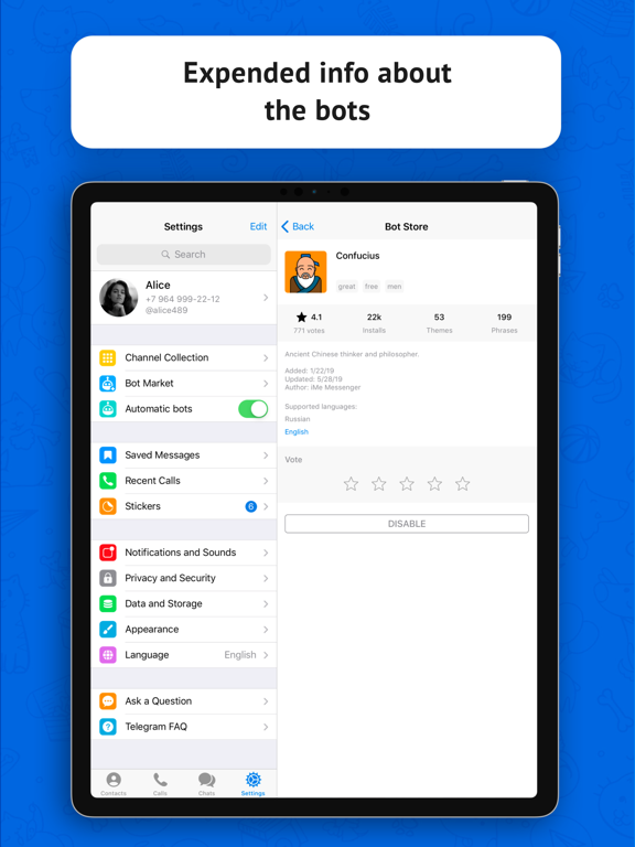 iMe: AI Messenger for Telegram screenshot 2