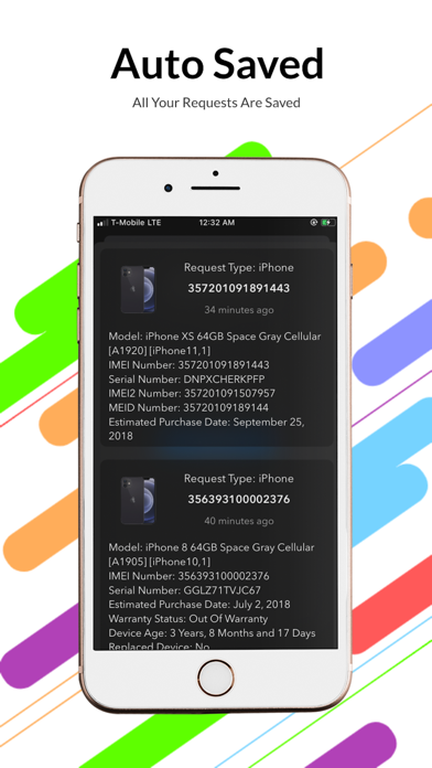 IMEI Checker - PhoneFax screenshot 1