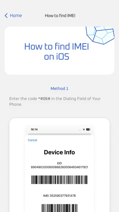 IMEI Info Checker screenshot 2