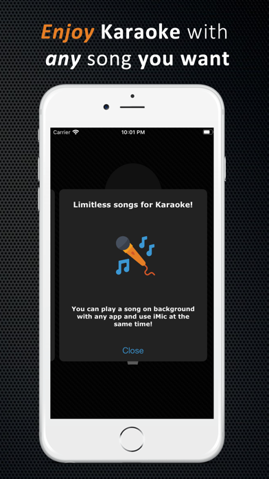 iMic: Bluetooth Speaker Mic screenshot 1
