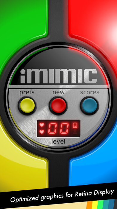 iMimic: 80's Vintage Electronic Memory Game screenshot 4