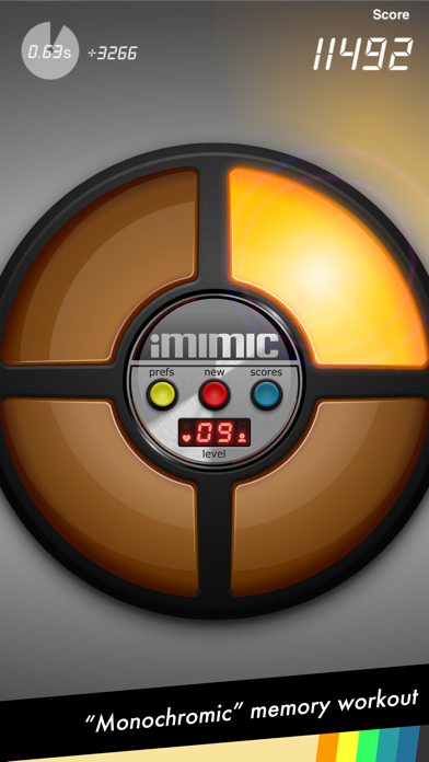 iMimic: 80's Vintage Electronic Memory Game screenshot 3