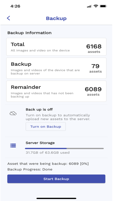 Immich screenshot 4