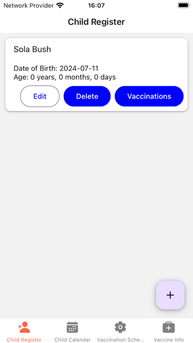 Immunization Tracker screenshot 1