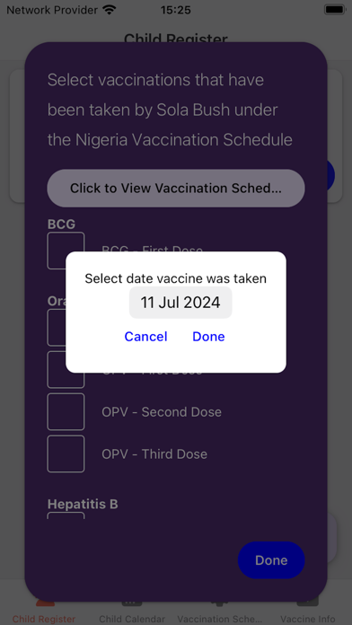 Immunization Tracker screenshot 2