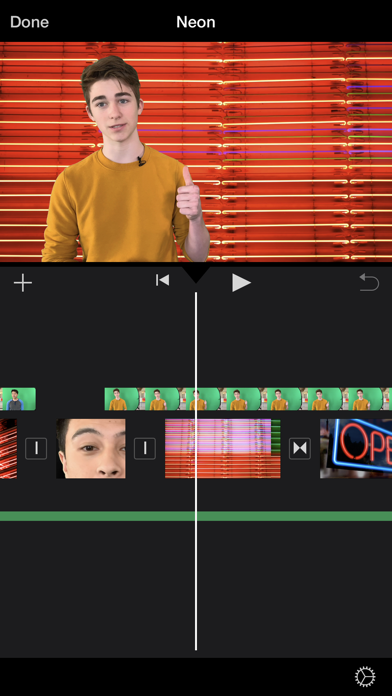 iMovie screenshot 2