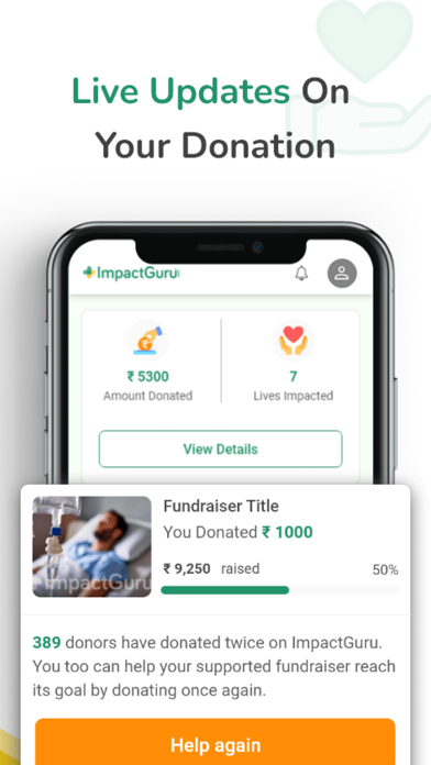 Impact Guru : Donation App screenshot 2