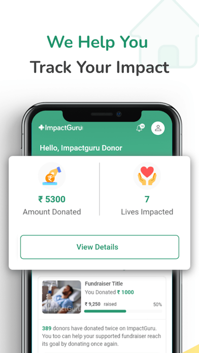 Impact Guru : Donation App screenshot 4