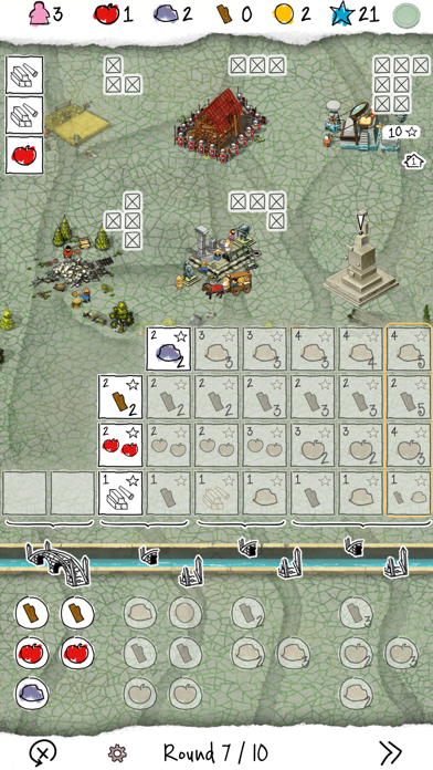 Imperial Settlers Roll & Write screenshot 1