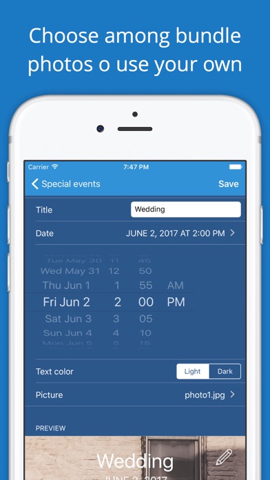 Important Dates - Countdown screenshot 2