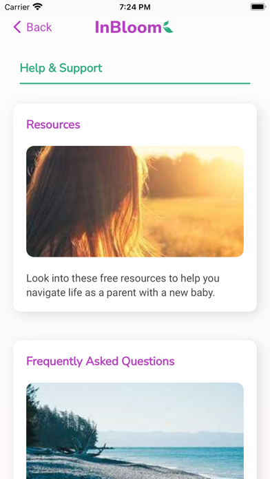 In Bloom – Postpartum Wellness screenshot 1