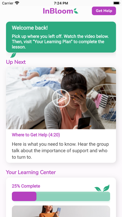In Bloom – Postpartum Wellness screenshot 2