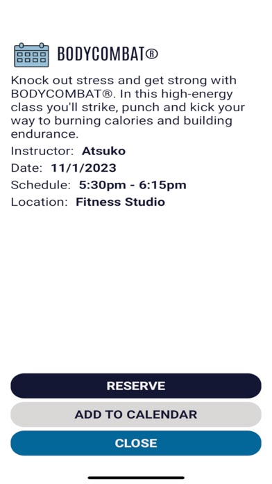 In-Shape Fitness screenshot 1