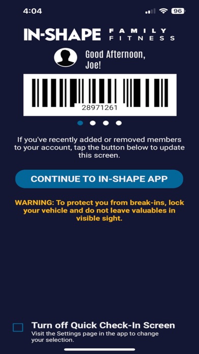 In-Shape Fitness screenshot 2