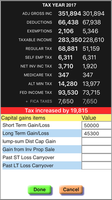 Income Tax Calculator: TaxMode screenshot 3