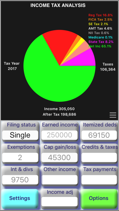 Income Tax Calculator: TaxMode screenshot 4