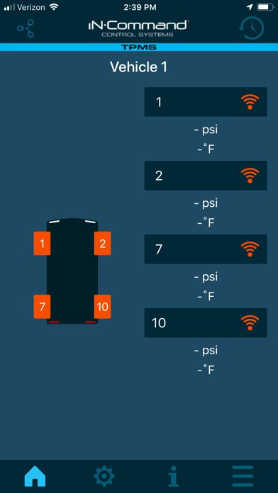 iN•Command TPMS screenshot 2