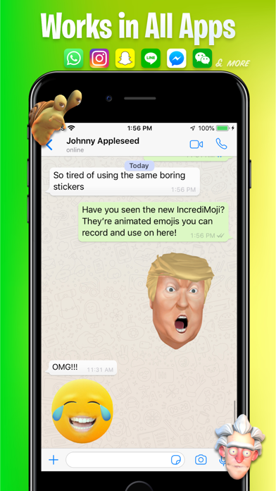INCREDIMOJI Celebrity FaceSwap screenshot 2