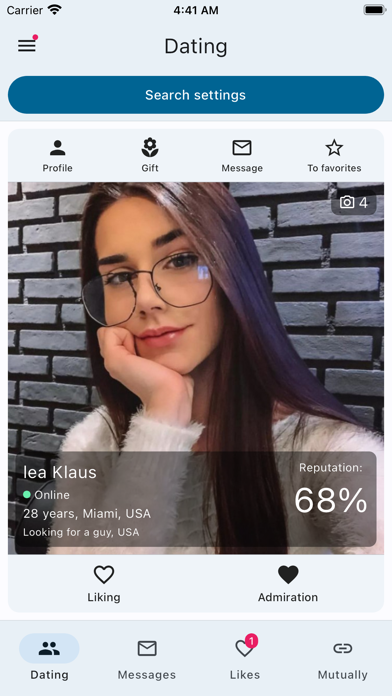 InDating - Dating and Chat screenshot 1