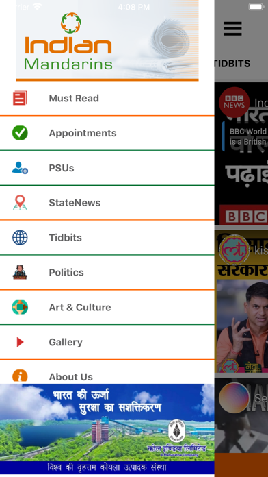 Indian Mandarins News Portal screenshot 2
