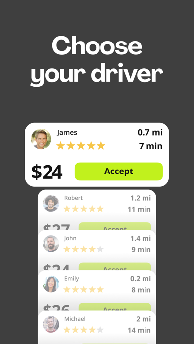 inDrive. Save on city rides screenshot 4