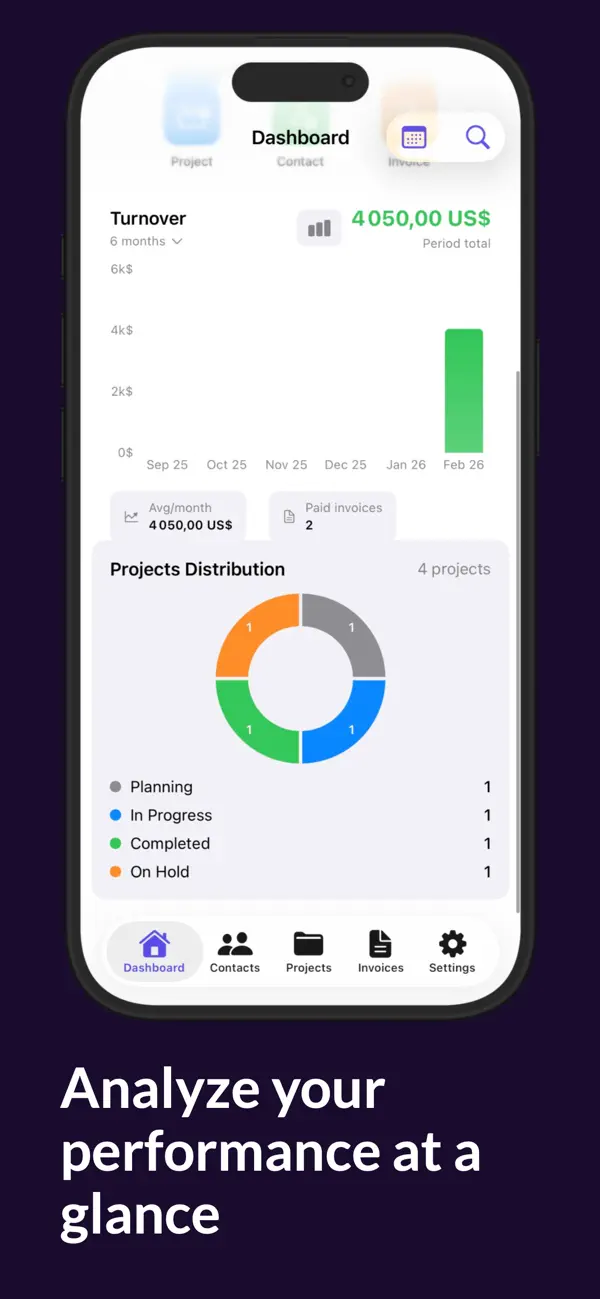 IndyCRM: Clients & Invoices screenshot 5