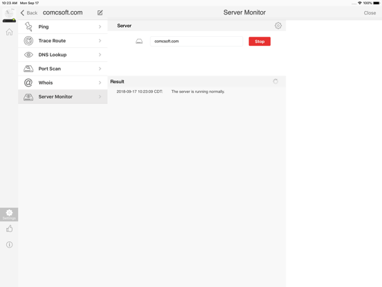 iNetTools - Ping,DNS,Port Scan screenshot 1
