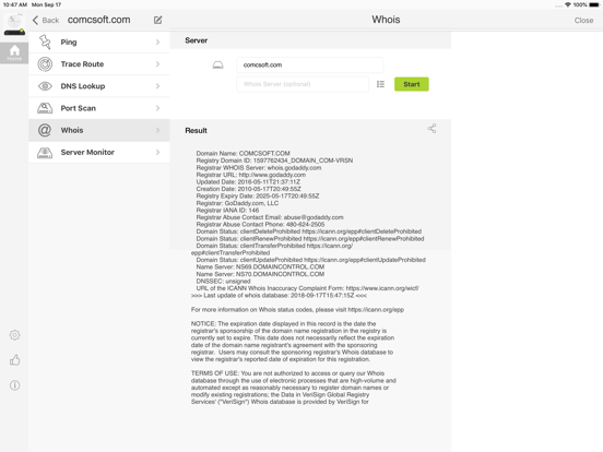 iNetTools - Ping,DNS,Port Scan screenshot 3