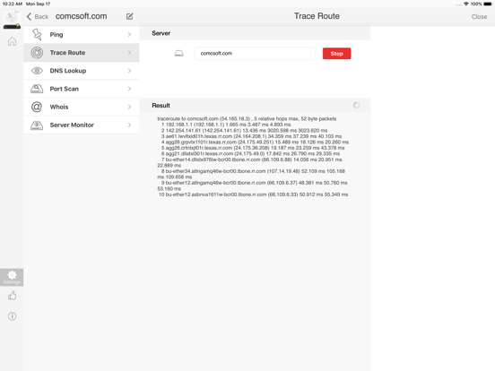 iNetTools - Ping,DNS,Port Scan screenshot 5