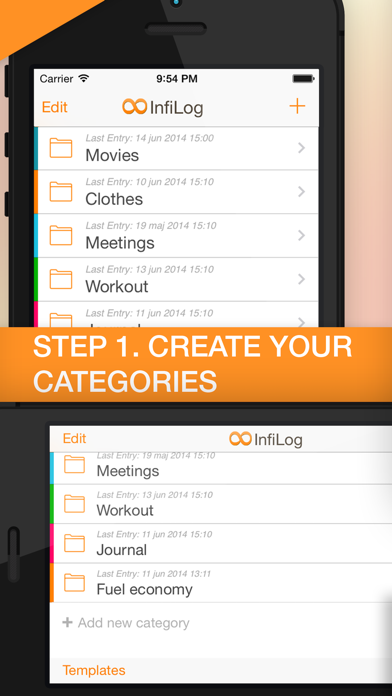 InfiLog - Daily Tracker screenshot 4