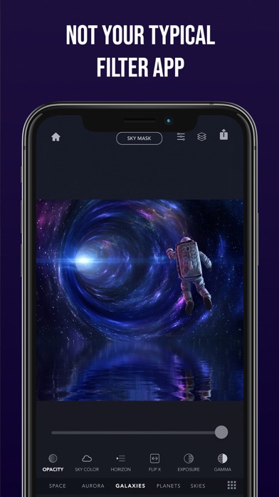 Infinite Space Photo Editor screenshot 1