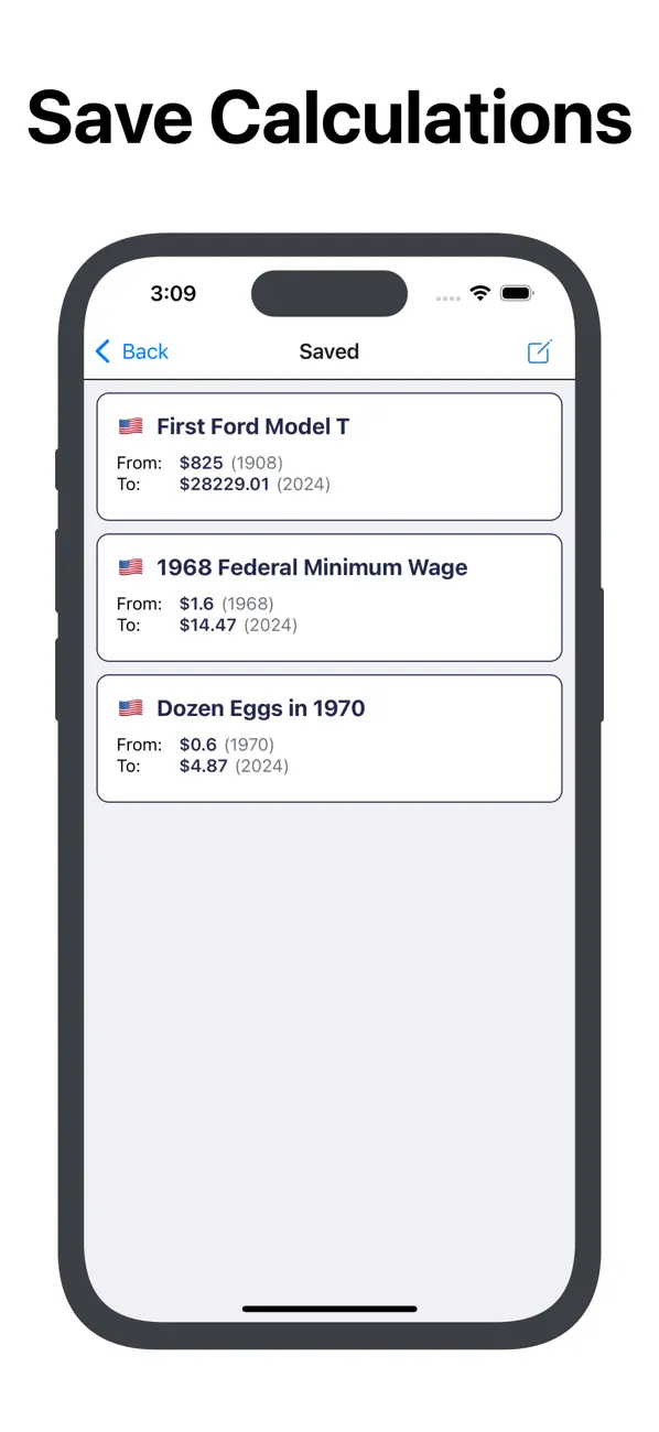 Inflation Calculator & Data screenshot 1
