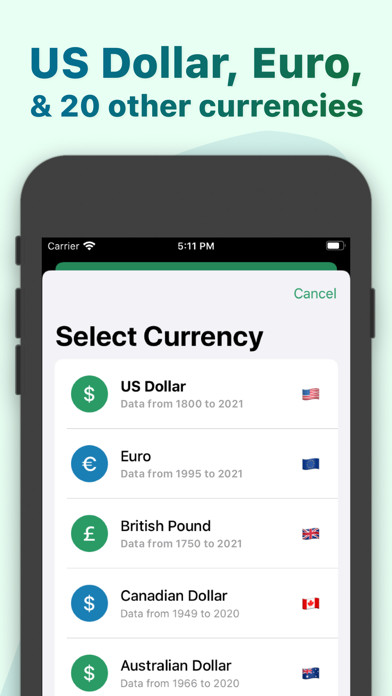 Inflation Calculator screenshot 2