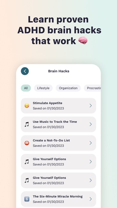 Inflow: ADHD CBT-based program screenshot 6