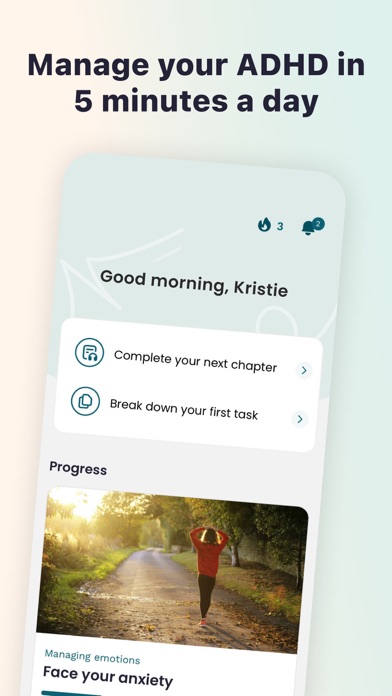 Inflow: ADHD CBT-based program screenshot 8