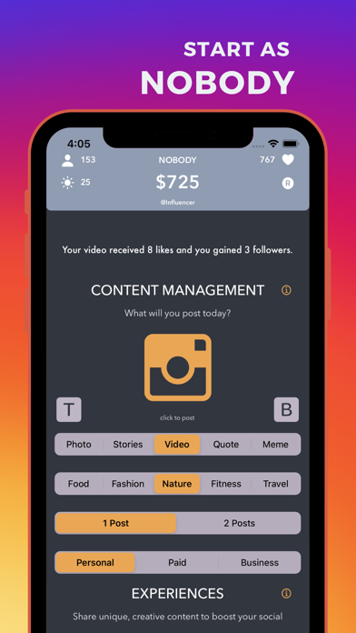 Influencer - Life Simulator screenshot 5