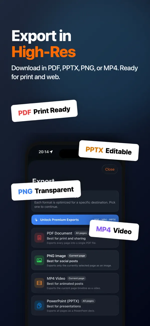 InfoGraphic and Poster Creator screenshot 1