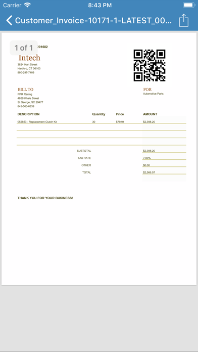 Infor Document Management screenshot 2