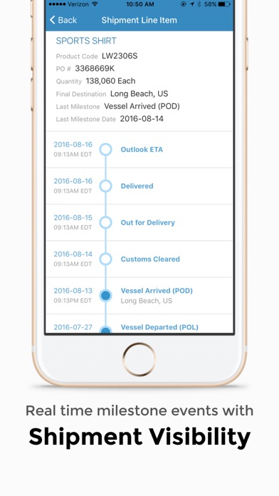 Infor Nexus Mobile screenshot 1